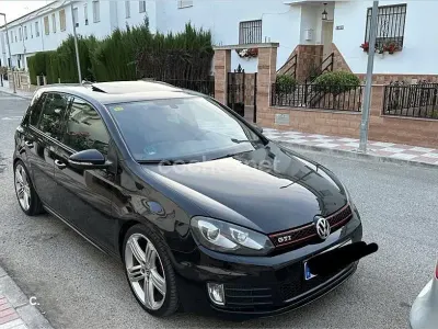 Usado VW Golf VI GTI 210 CV (154 kW) 2010 Negro Utilitario
