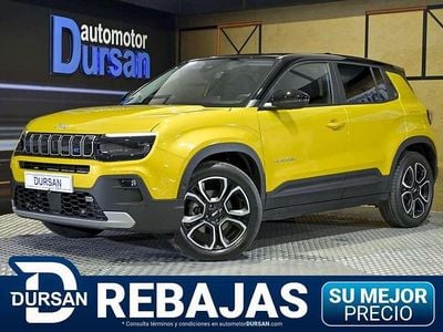 Amarillo Usado 2023 Jeep Avenger EV Summit SUV | 29.390 € (Precio justo)