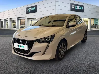 Begagnad Peugeot 208 Active 75 HK (55 kW) 2021 Vit Halvkombi
