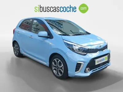 Usado Kia Picanto GT-Line 85 CV (62 kW) 2017 Azul Utilitario