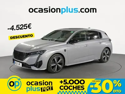 Usado Peugeot 308 GT 130 CV (95 kW) 2024 Gris