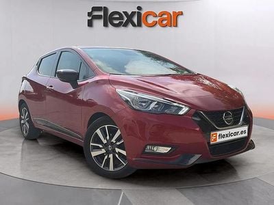 Usado Nissan Micra Acenta 101 CV (74 kW) 2019 Rojo Utilitario