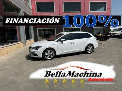 Usado Seat Leon FR 150 CV (110 kW) 2020 Blanco Familiar
