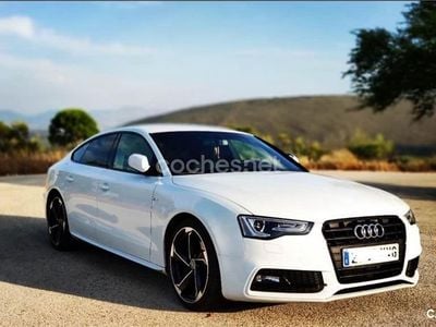 Usado Audi A5 Sportback Sport 190 CV (139 kW) 2015 Blanco Utilitario