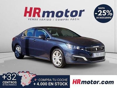 Usado Peugeot 508 Allure 115 CV (84 kW) 2015 Azul Berlina
