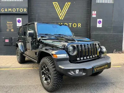 Usado Jeep Wrangler Rubicon 381 CV (280 kW) 2021 Negro SUV