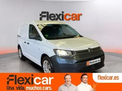 Usado VW Caddy 102 CV (75 kW) 2021 Blanco Monovolumen