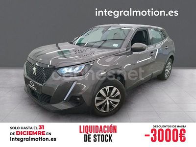 Gris / plata Usado 2021 Peugeot 2008 Allure SUV | 18.900 € (Precio justo)