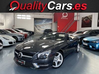 Usado Mercedes SL400 333 CV (244 kW) 2016 Gris Descapotable