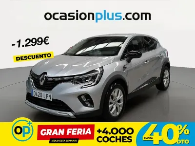 Usado Renault Captur Zen 90 CV (66 kW) 2021 Gris SUV