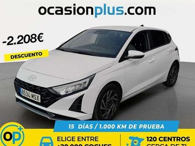Usado Hyundai i20 101 CV (74 kW) 2024 Blanco Utilitario