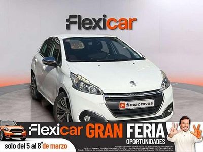 Usado Peugeot 208 Access 82 CV (60 kW) 2016 Blanco Utilitario