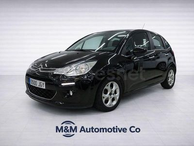 Usado Citroën C3 PureTech 82 CV (60 kW) 2015 Negro Berlina
