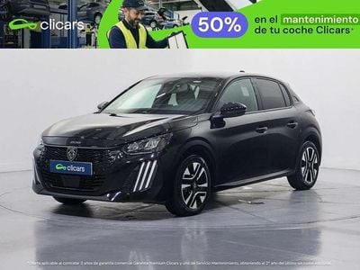 Usado Peugeot 208 Allure 102 CV (75 kW) 2025 Negro Utilitario