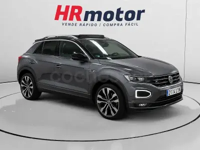 Usado VW T-Roc Sportline 150 CV (110 kW) 2022 Gris SUV