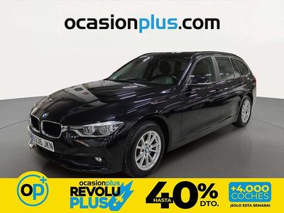 Usado BMW 318 150 CV (110 kW) 2015 Negro Familiar
