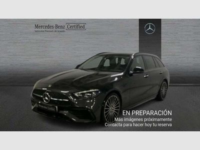 Gris Usado 2022 Mercedes C220 Familiar | 38.990 € (Un poco caro)