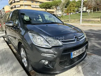 Usado Citroën C3 Exclusive 92 CV (67 kW) 2014 Gris / plata Berlina
