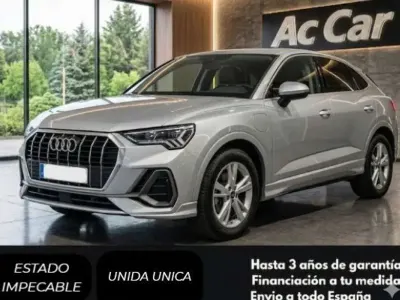 Usado Audi Q3 245 CV (180 kW) 2022 Gris SUV