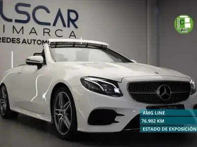 Occasion Mercedes E220 194 PK (142 kW) 2019 Zwart Cabriolet