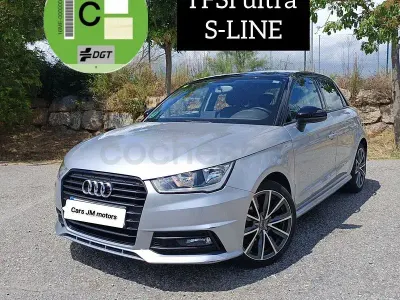 Usado Audi A1 Sportback S-Line 95 CV (69 kW) 2016 Gris / plata Utilitario