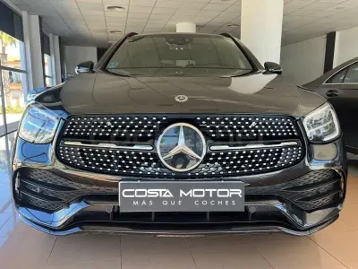 Usado Mercedes GLC220 194 CV (142 kW) 2021 Gris / plata SUV