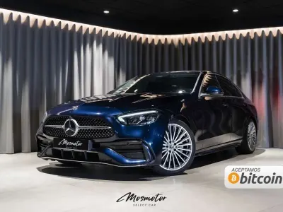 Usado Mercedes C220 200 CV (147 kW) 2022 Azul Berlina
