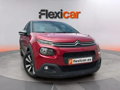 Usado Citroën C3 Feel 99 CV (72 kW) 2018 Granate Utilitario