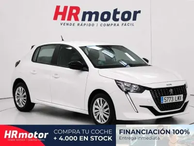 Usado Peugeot 208 Active 102 CV (75 kW) 2022 Blanco Utilitario