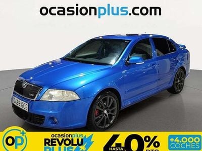 Usado Skoda Octavia RS 170 CV (125 kW) 2008 Azul Utilitario