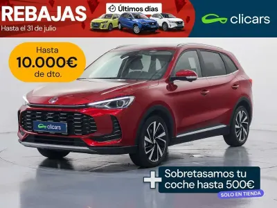 Usado MG ZS Luxury 102 CV (75 kW) 2025 Rojo SUV