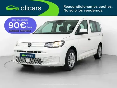 Usado VW Caddy 102 CV (75 kW) 2023 Blanco Monovolumen