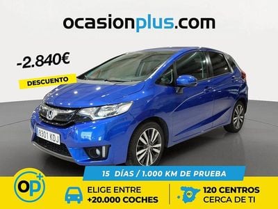 Usado Honda Jazz Elegance 102 CV (75 kW) 2017 Azul Utilitario