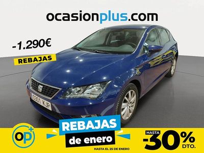 Azul Usado 2018 Seat Leon Reference Berlina | 14.190 € (Precio justo)