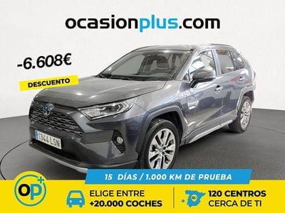 Usado Toyota RAV4 Luxury 218 CV (160 kW) 2021 Gris Recogida