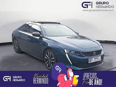 Azul Usado 2021 Peugeot 508 GT Berlina | 23.884 € (Precio justo)