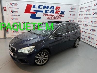 Usado BMW 218 Sport Line 136 CV (100 kW) 2016 Azul Familiar