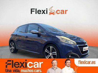 Usado Peugeot 208 GT-line 100 CV (73 kW) 2016 Azul Utilitario