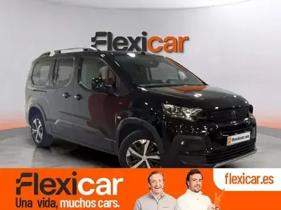 Usado Peugeot Rifter GT 130 CV (95 kW) 2021 Negro Monovolumen