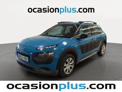 Usado Citroën C4 Cactus Feel 82 CV (60 kW) 2017 Azul Utilitario