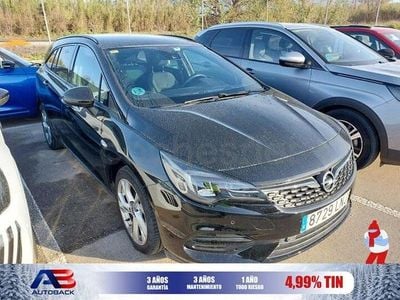 Usado Opel Astra GS Line 105 CV (77 kW) 2021 Negro Familiar