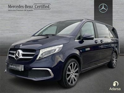Azul Usado 2021 Mercedes V250 Avantgarde Monovolumen | 56.900 € (Un poco caro)