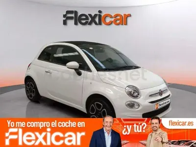 Usado Fiat 500C Club 70 CV (51 kW) 2023 Blanco Descapotable
