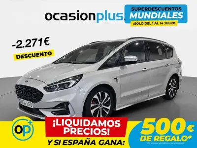 Usado Ford S-MAX ST-Line 192 CV (141 kW) 2020 Gris Monovolumen