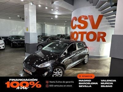 Usado Ford Fiesta Trend 75 CV (55 kW) 2021 Negro Utilitario