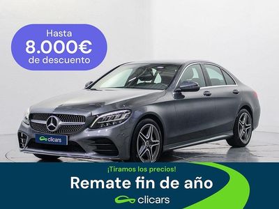 Gris Usado 2019 Mercedes C200 Berlina | 24.990 € (Precio justo)