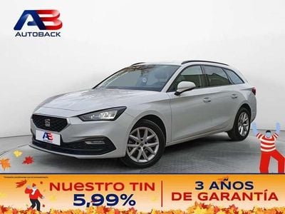 Blanco Usado 2021 Seat Leon ST Style Familiar | 13.355 € (Buen precio)