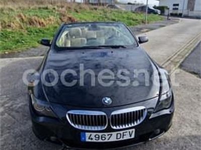 Usado BMW 630 Cabriolet 258 CV (189 kW) 2005 Negro Descapotable
