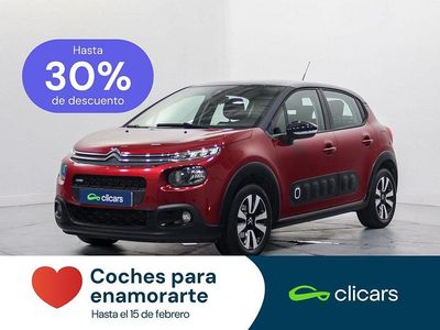Usado Citroën C3 Feel 68 CV (50 kW) 2017 Rojo Berlina