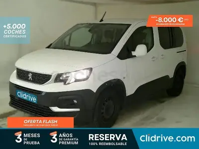 Begagnad Peugeot Rifter Active 100 HK (73 kW) 2020 Vit Minibuss
